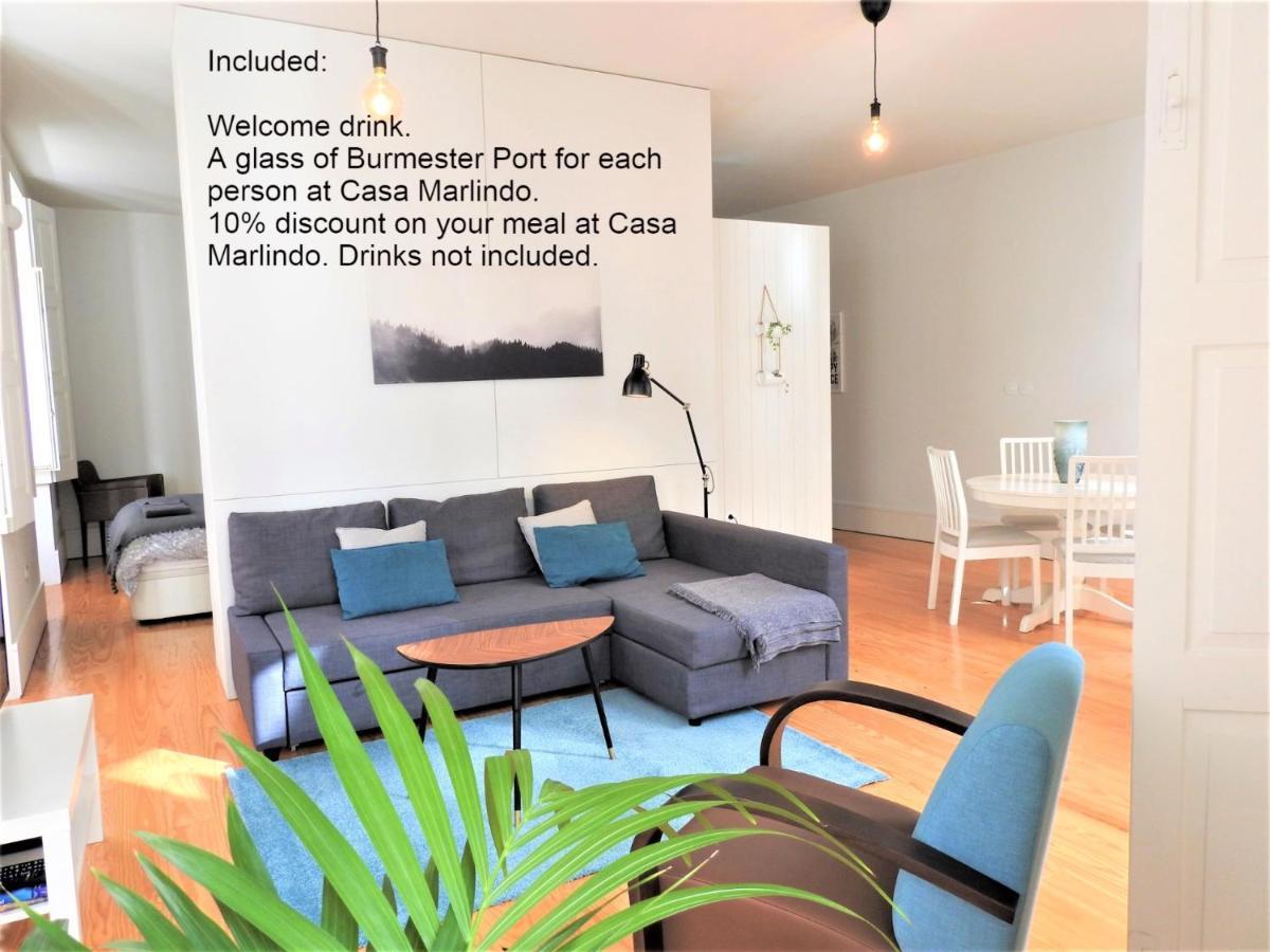 Oporto Delight 1 Luxury Apartment In Historic Center With Balcony Max 4 P エクステリア 写真